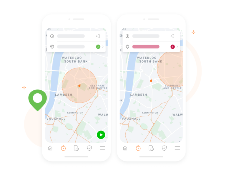 Pembatasan wilayah dengan sistem absensi geofence